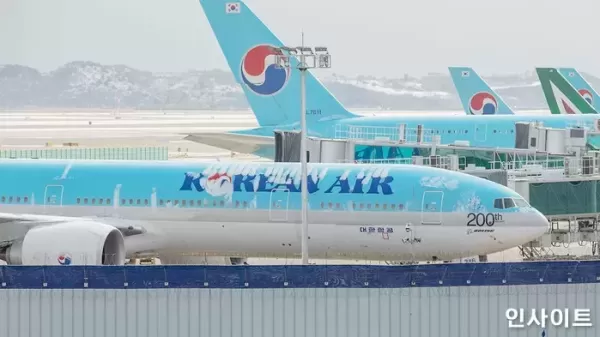사상 최대 매출 찍은 대한항공, 임직원에 기본급 500% 성과급 지급