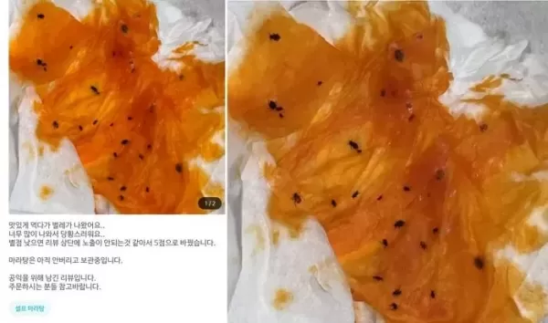 마라탕서 벌레 나왔다 누리꾼 주장에 업체 측 영업방해 하려는 악성리뷰, 법적조치 할 것