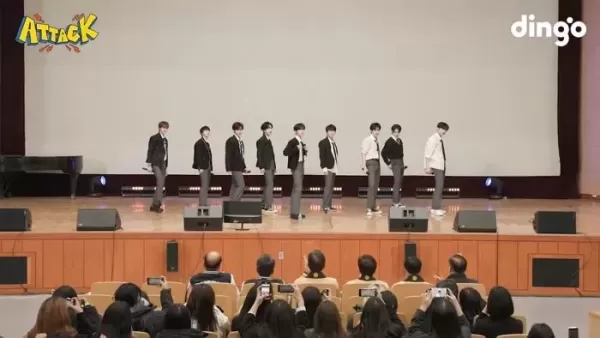 졸업식날 최고 선물... 여고에 깜짝 방문한 얼굴 천재 제로베이스원