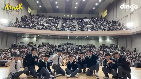 졸업식날 최고 선물... 여고에 깜짝 방문한 얼굴 천재 제로베이스원