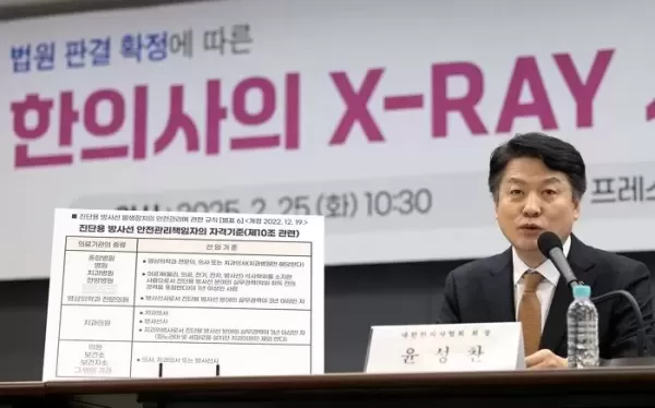 진료에 엑스레이 활용하겠다는 한의사 선언에... 무면허 의료행위 즉각 반발 나선 의료계