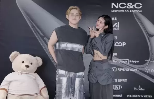 최준희, 오빠 최환희와 런웨이 섰다... 울 엄마 아들씨... 수고했어