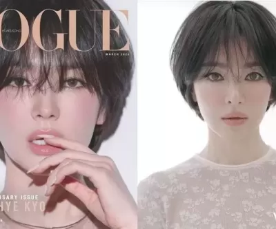 보그 화보서 스모키 메이크업하고 또 역대급 비주얼 경신한 송혜교
