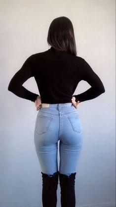 타이트한 청바지 핏~~