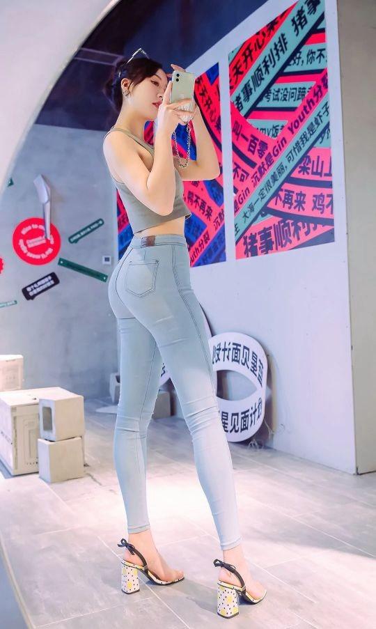 (WOW) 청순 애플힙녀 청바지 화보