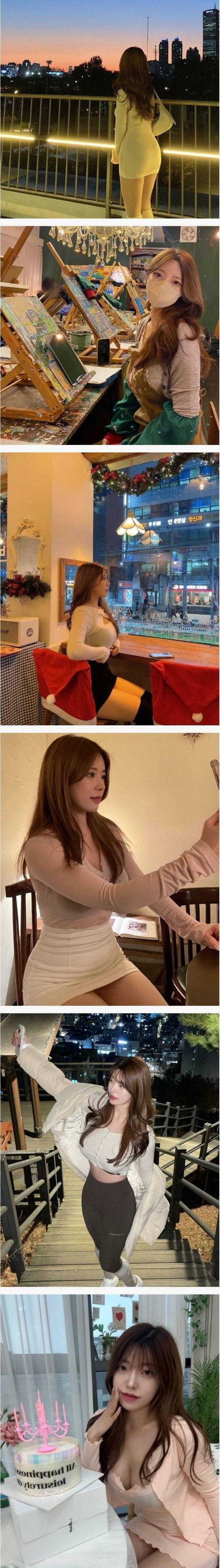 요즘 동네 피방 알바 눈나 피지컬.
