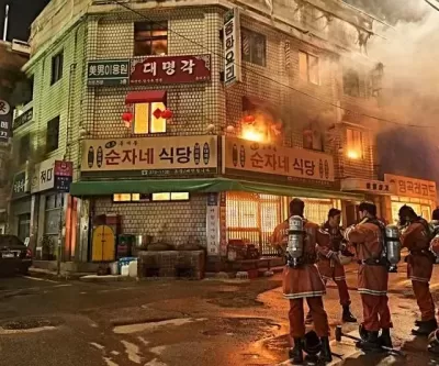 아들 구해달라 방화범 엄마의 호소에 불길 속 뛰어든 소방관 6명... 끝내 살아 돌아오지 못했다