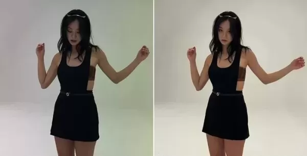 혜리, 옆구리살 드러낸 초미니 멜빵 스커트...힙하고 러블리해