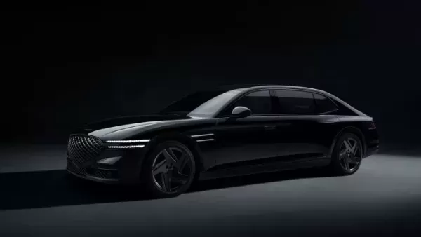 벤츠·BMW 넘어섰다... 1.7억짜리 제네시스 G90 롱휠베이스 블랙 출시