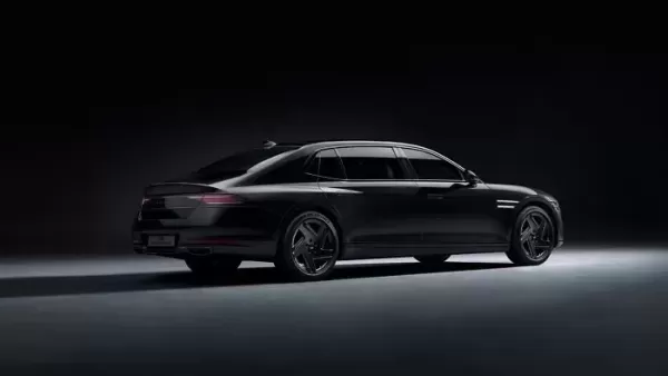 벤츠·BMW 넘어섰다... 1.7억짜리 제네시스 G90 롱휠베이스 블랙 출시