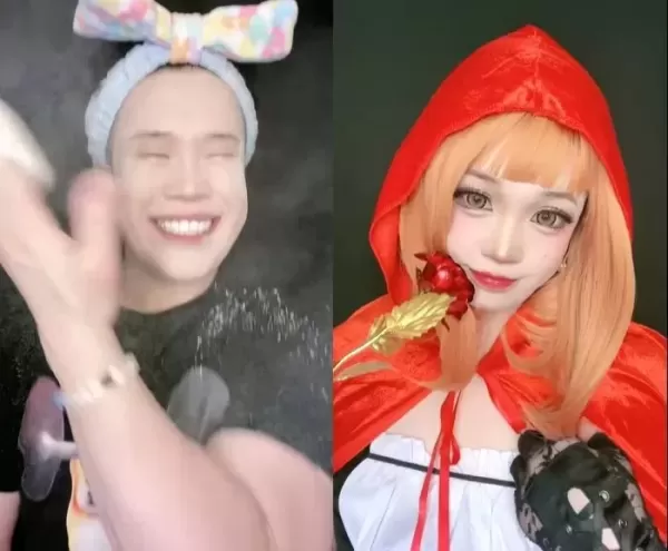 아빠가 필터 없이 화장만으로 엄마가 됐어요... 딸들도 몰라본 인기 뷰티 크리에이터의 정체 (영상)