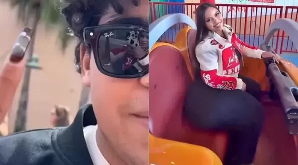 디즈니랜드서 거대 엉덩이로 놀이기구 2인석 혼자 차지하며 동심파괴해 버린 모델 (영상)