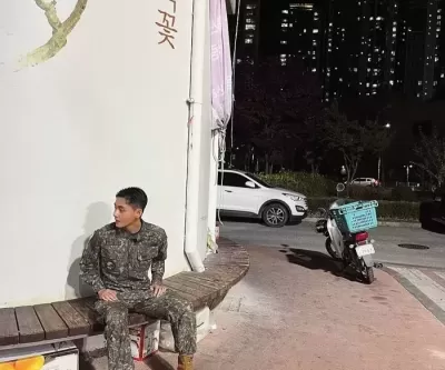 BTS 뷔가 다녀와 인증샷 남겼던 이곳... 아미들의 성지 됐다