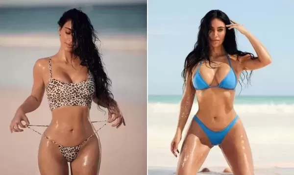 뉴욕 한복판에 드러누운 비키니 여성 정체 알고 보니