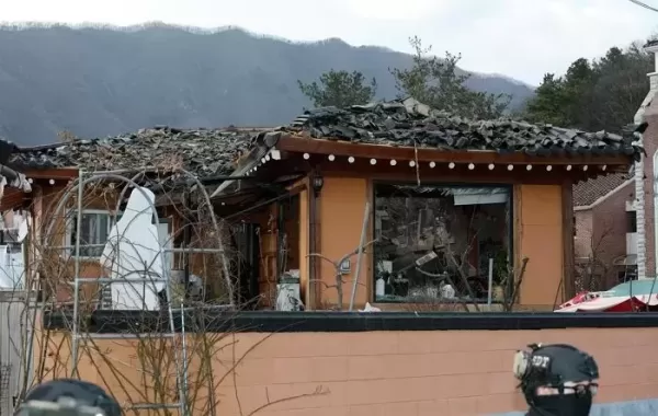 조금만 더 위에 떨어졌으면 전쟁날 뻔... 포천 전투기 오폭 사고 현장, 북한 접경지 인접 (영상)