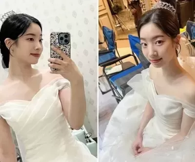 결혼해요 트와이스 다현,  웨딩드레스 입은 모습 깜짝 공개