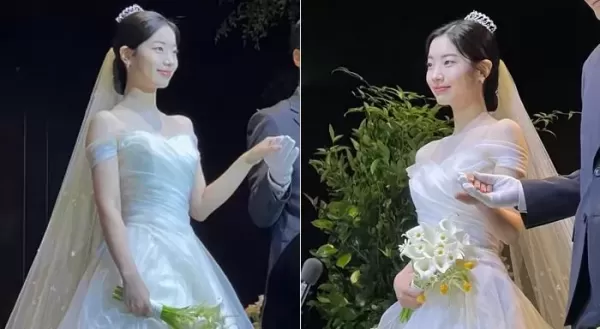 결혼해요 트와이스 다현,  웨딩드레스 입은 모습 깜짝 공개