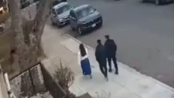 평생 운 다 썼다... 길거리 지나던 일가족 향해 쓰러진 거대한 나무 (영상)