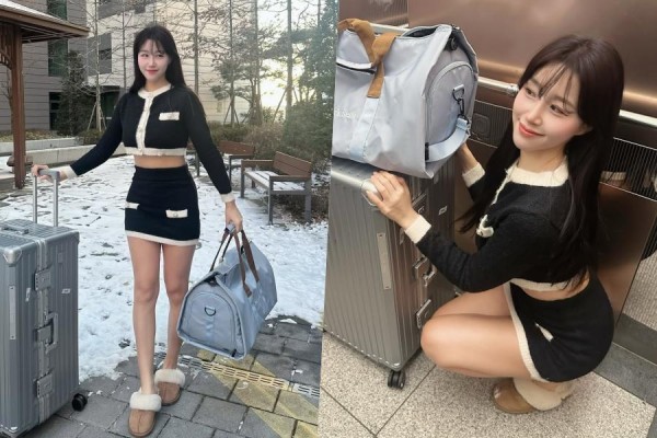 김도아 치어리더, 꿀벅지 도드라진 초미니스커트…쭈그려 앉으니 더 아찔해