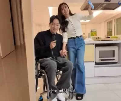송지은과 화보 찍은 박위가 벽을 느낀 이유...  연예인은 다르다