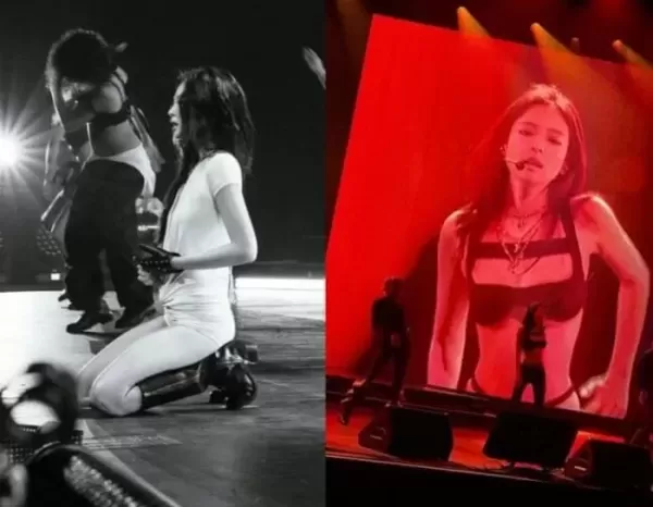몸선 너무 적나라해 vs 자신감 넘쳐 멋져... 제니 콘서트 파격 의상에 엇갈린 반응