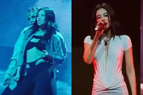 몸선 너무 적나라해 vs 자신감 넘쳐 멋져... 제니 콘서트 파격 의상에 엇갈린 반응