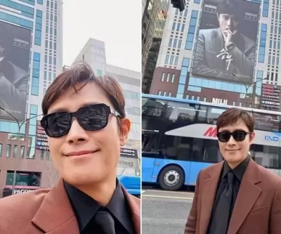 아내 이민정 저격에도... 이병헌 셀카로 꿋꿋하게 근황 전해