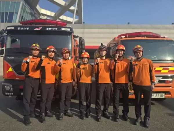 부부싸움 후 사라져... 지난 밤, 실종자 구조한 소방