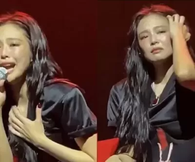 제니, 공연 중 트윈 부르다 오열... 옛 절친 차희 생각했나