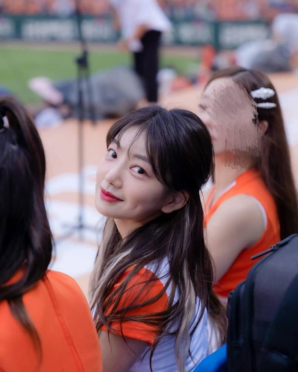 한화 치어리더중 얼굴은 진짜 원탑