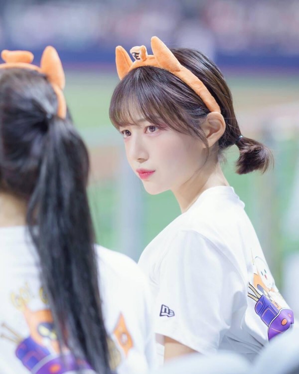 한화 치어리더중 얼굴은 진짜 원탑