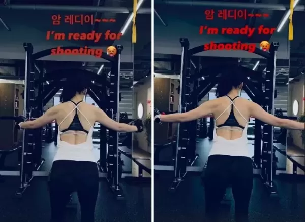 청순 대명사였던 현빈♥ 손예진, 헬스장서 잔뜩 성난 등근육 공개