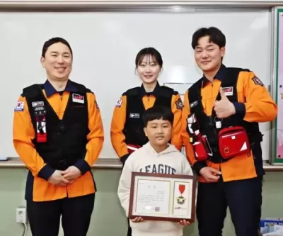 엄마 살린 초등생 아들... 치킨 시킬 때 집주소 외워뒀어요